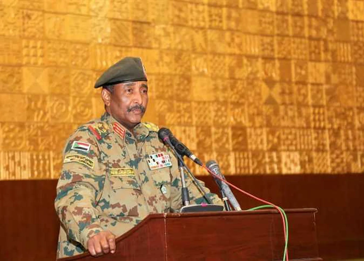 رئيس مجلس السيادة في السودان الفريق أول عبدالفتاح البرهان