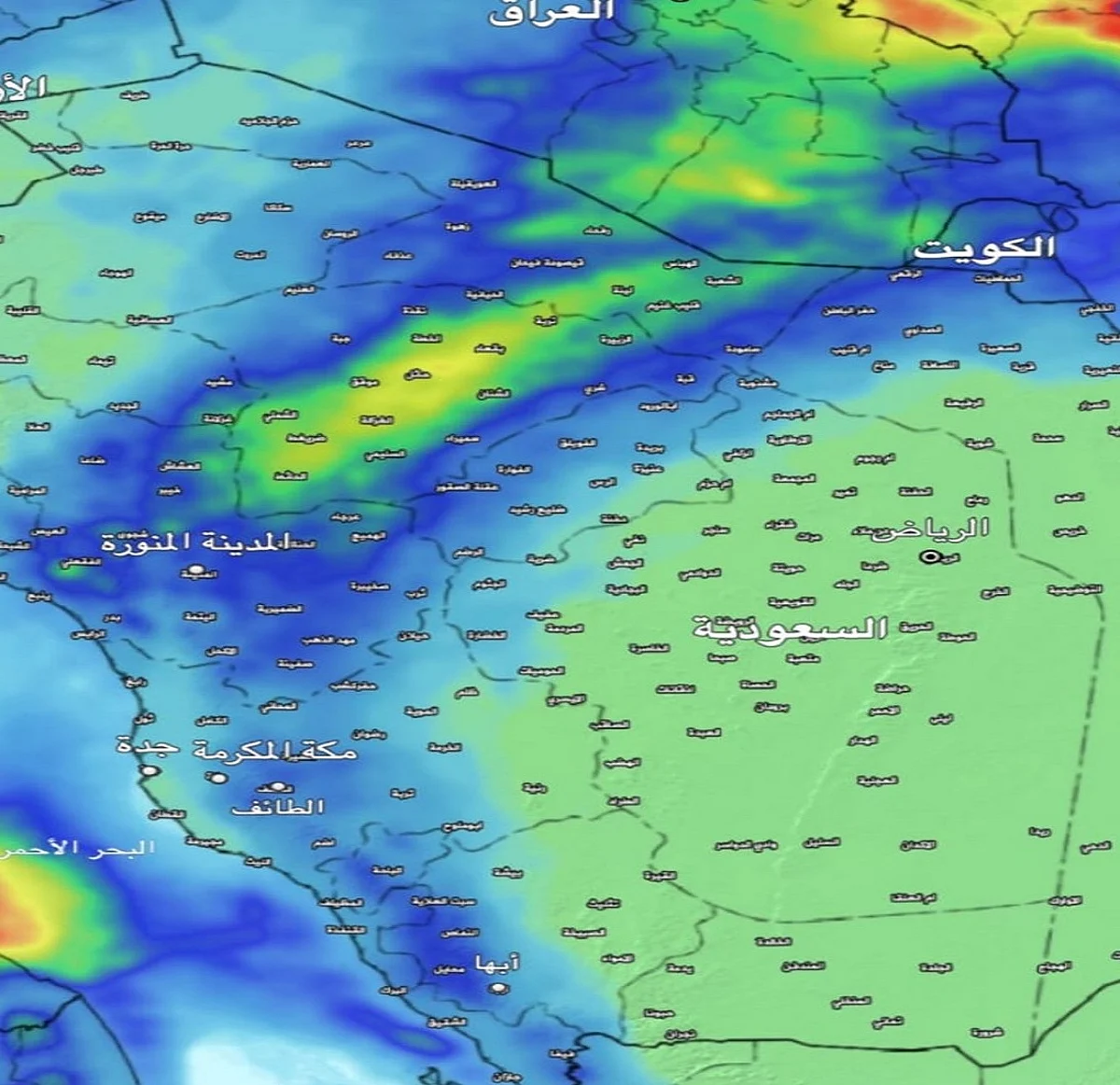 الحصيني: مازالت حالة حائل الممطرة ثابتة.. وهناك أخرى تشمل الرياض