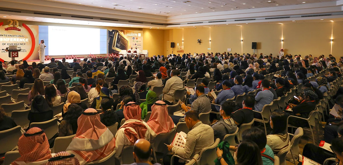 صورة ارشيفية لمؤتمر طب الطواريء الأول