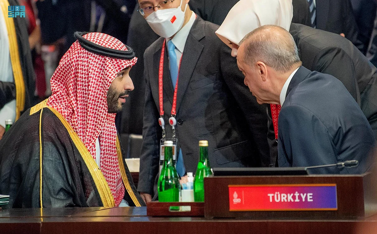 ولي العهد و الرئيس التركي