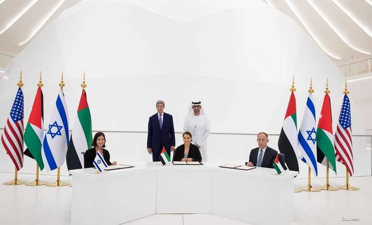 الأردن وإسرائيل توقعان مذكرة تفاهم لإكمال اتفاق لتبادل المياه مقابل الطاقة