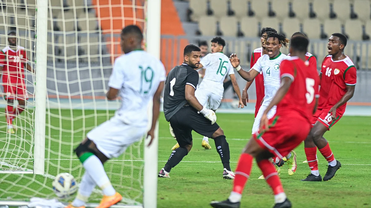 بعد تغلبه على شقيقه العماني.. الأخضر الأولمبي يبلغ نهائي غرب آسيا