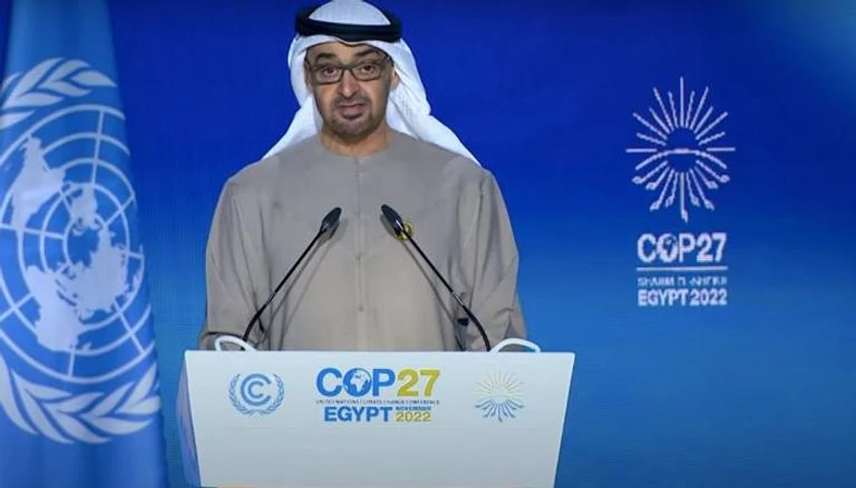 رئيس دولة الإمارات محمد بن زايد آل نهيان