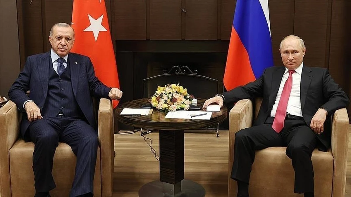 "أردوغان" يقترح على "بوتين" تأسيس آلية ثلاثية لتسريع المسار الدبلوماسي مع سوريا