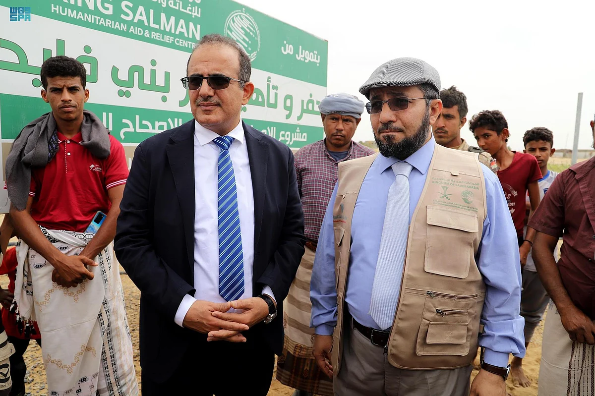 زيارة تفقدية للمشاريع التي ينفذها مركز الملك سلمان للإغاثة والأعمال الإنسانية