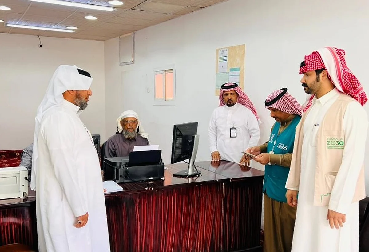 نسبة التوطين في مكاتب الخدمات بمنطقة نجران تتجاوز 63%