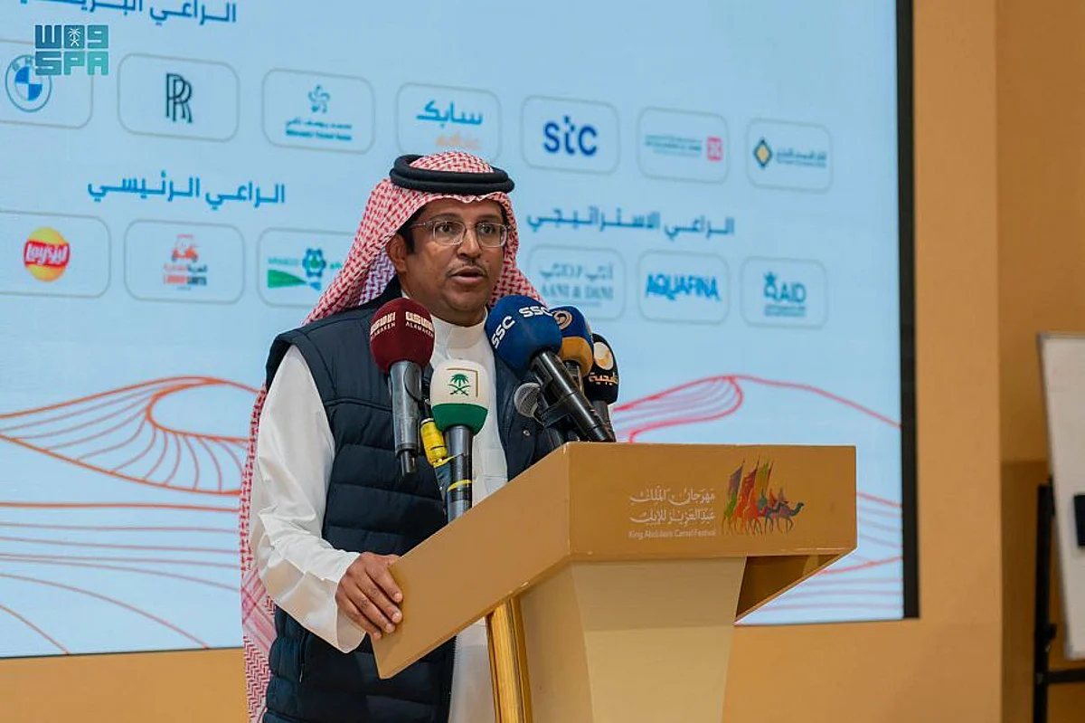 المتحدث الرسمي لمهرجان الملك عبدالعزيز للإبل بنسخته السابعة محمد الحربي