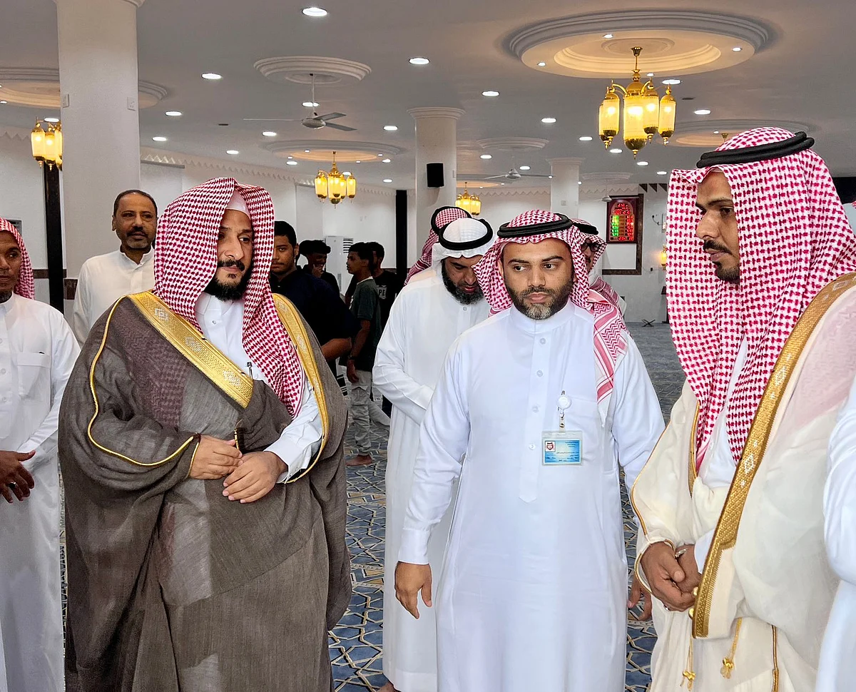 وكيل محافظة العارضة يفتتح مشروع "جامع أبو العشرة"