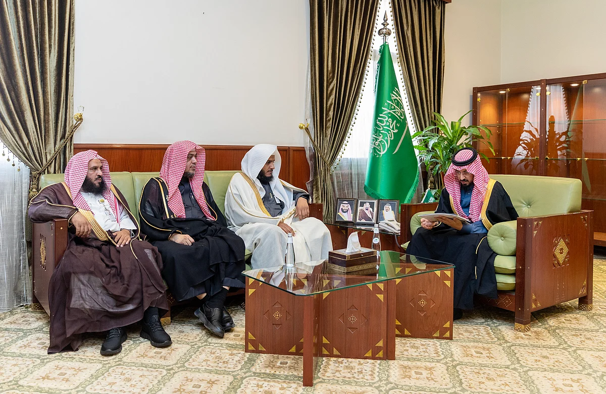 محافظ الخرج يستقبل رئيس "هيئة الأمر بالمعروف" في الخرج