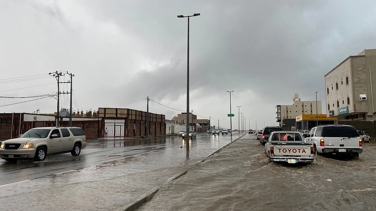 أمطار العاصمة المقدسة