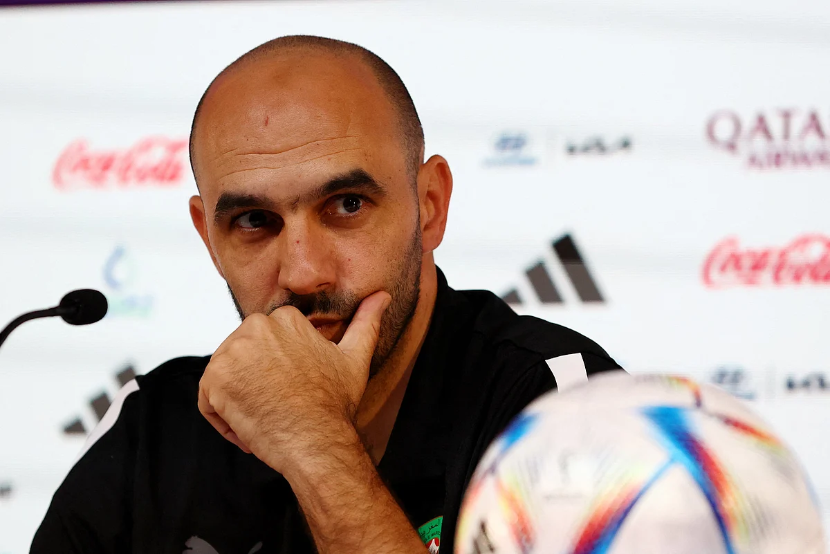 المدير الفني للمنتخب المغربي الأول لكرة القدم وليد الركراكي