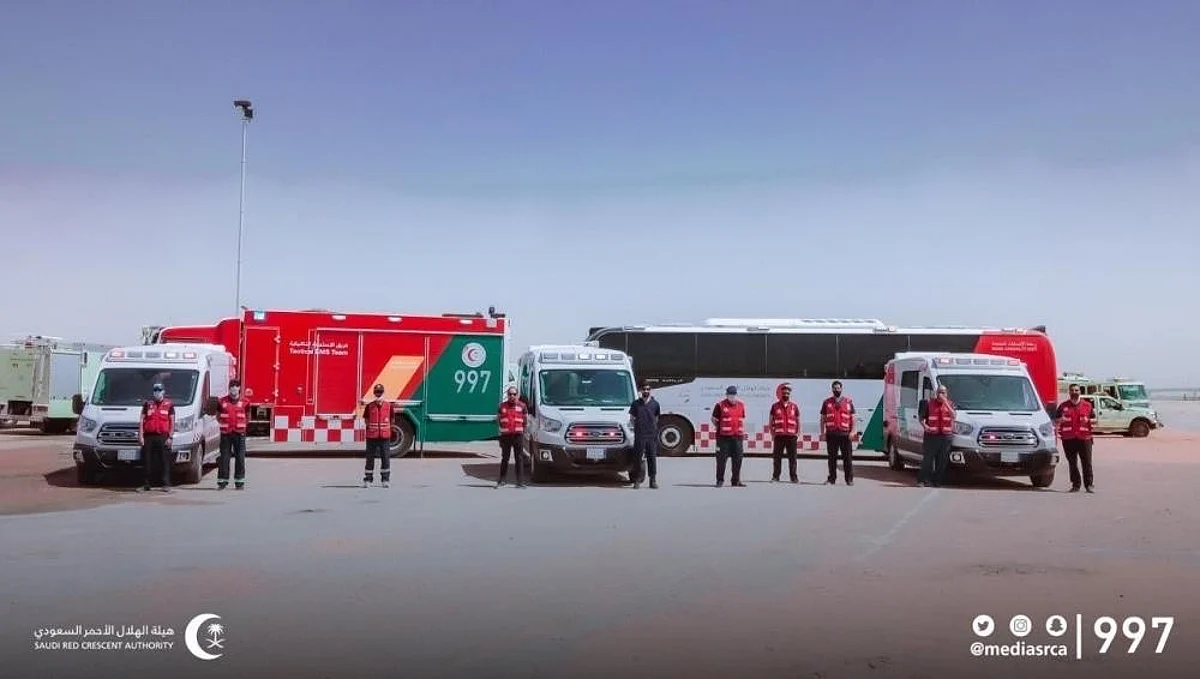 بأسطول إسعافي.. "هلال مكة" يرفع جاهزيته للتعامل مع أمطار جدة