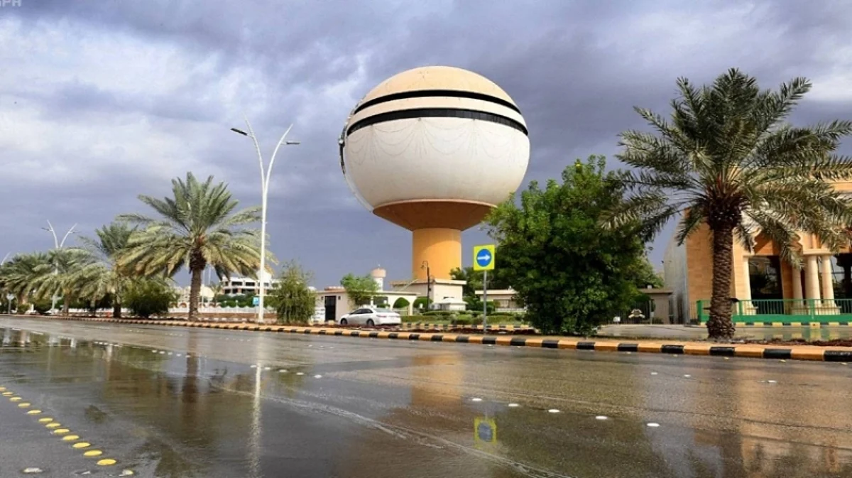 أمطار القصيم "أرشيفية"