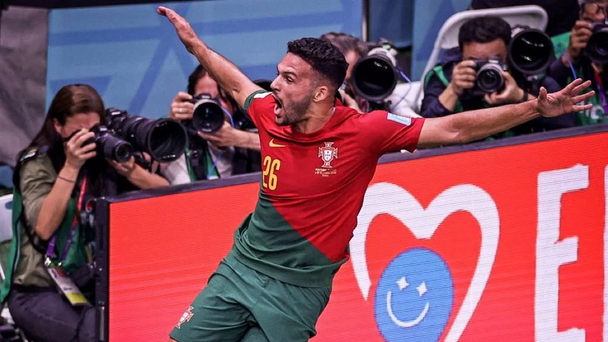 جونزالو راموس مهاجم المنتخب البرتغالي