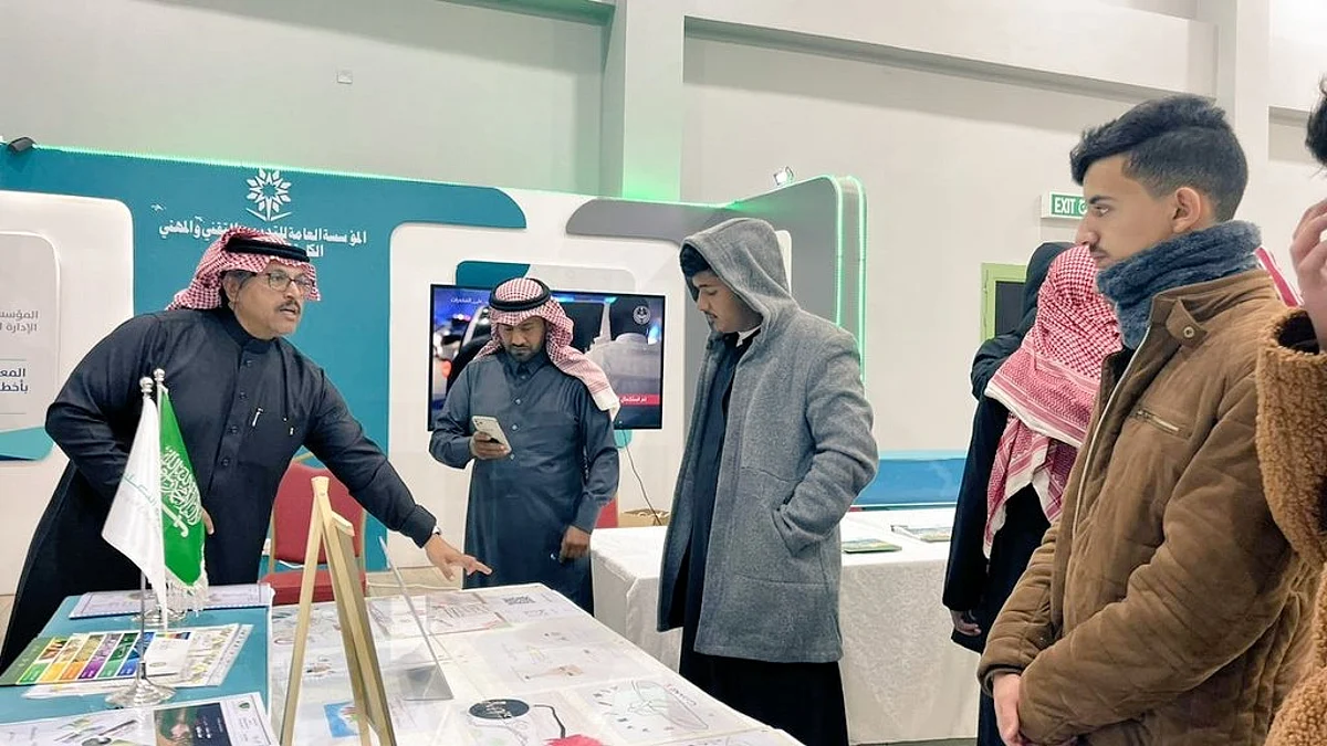 جانب من فعاليات المعرض التوعي بأخطار المخدرات والمؤثرات العقلية