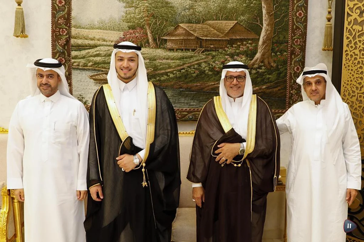 "الحداد" يحتفل بزواج ابنه "يوسف"