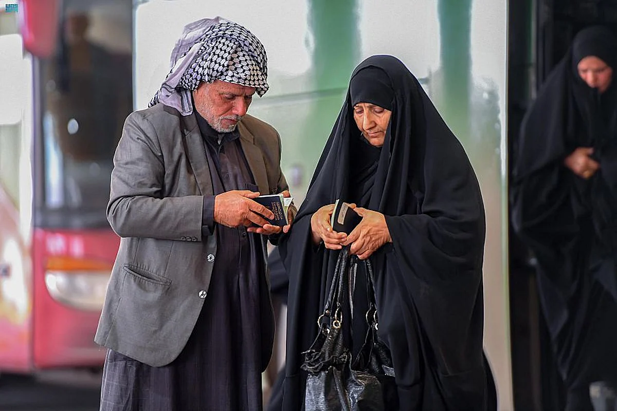 وسط حزمة خدمات متكاملة.. منفذ جديدة عرعر يستقبل 100 ألف معتمر من العراق