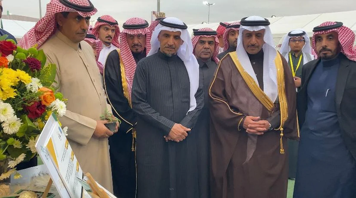 محافظ الحريق خلال افتتاح المهرجان
