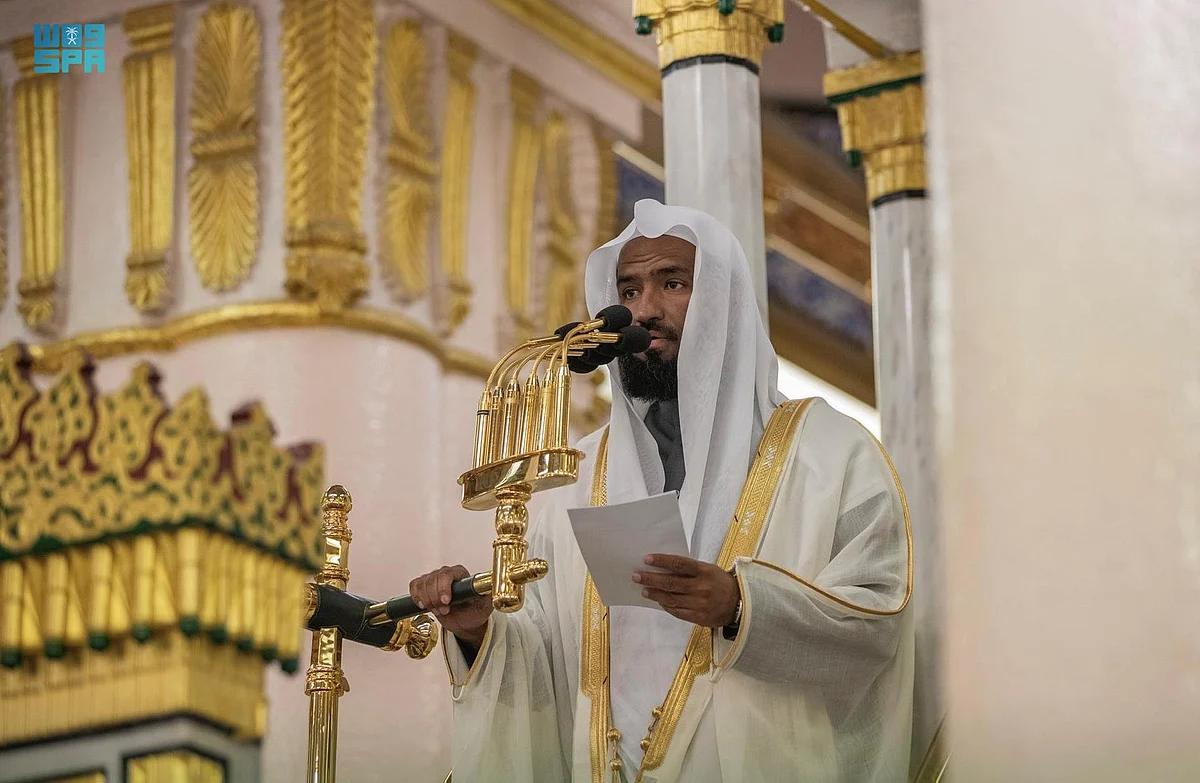 إمام وخطيب المسجد النبوي عبدالله بن عبدالرحمن البعيجان