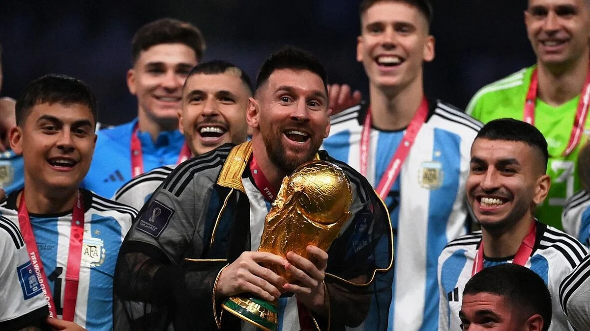 بعد تتويجه بلقب كأس العالم.. "ميسي": لن أنسى هذا التاريخ