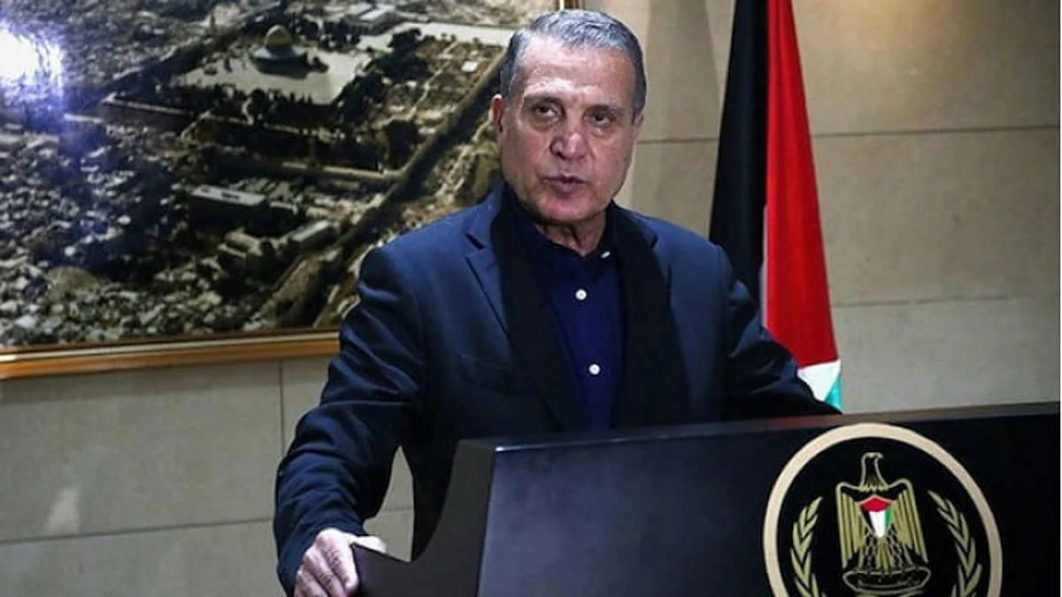 المتحدث باسم الرئاسة الفلسطينية نبيل أبو ردينة