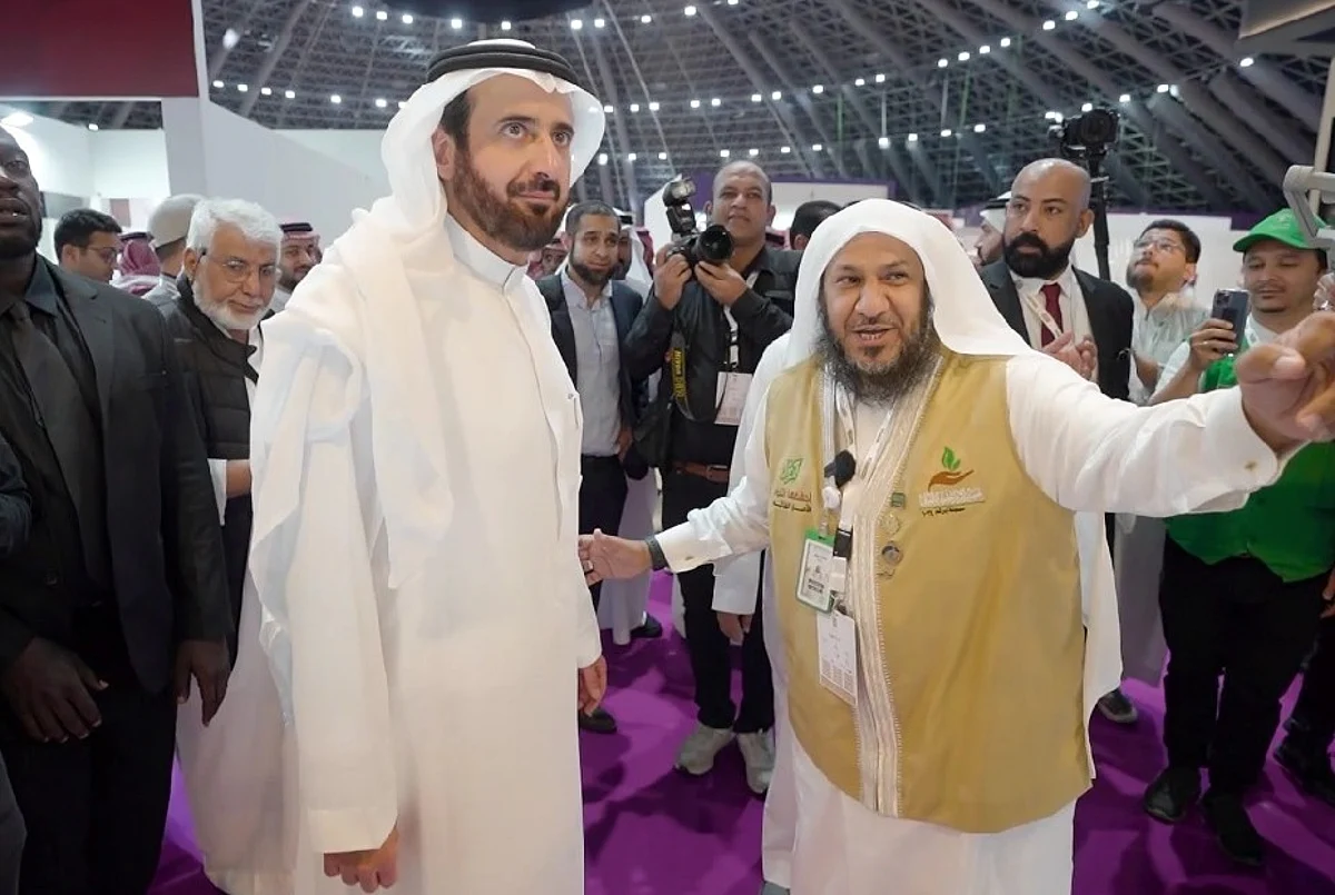 توفيق الربيعة في مؤتمر ومعرض خدمات الحج والعمرة