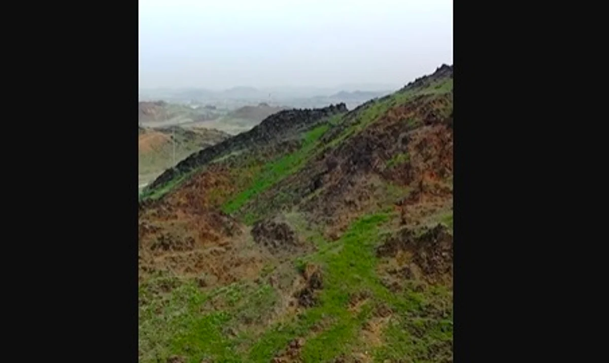شاهد.. جبال مكة المكرمة وشعابها أصبحت مقصدًا لهواة التصوير والمتنزهين