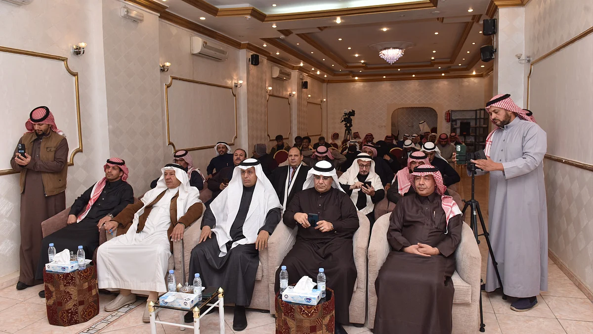 جانب من حضور أمسية تكريم شركاء النجاح