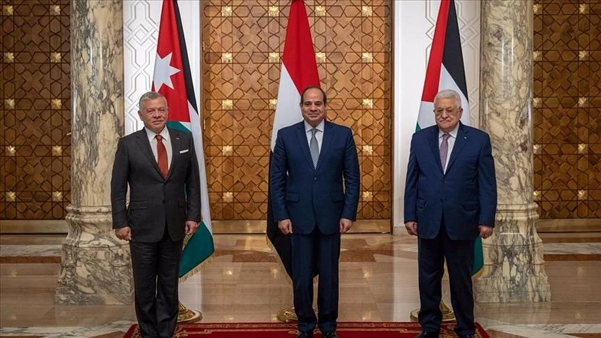 قادة مصر والأردن وفلسطين يحذرون من خطورة استمرار غياب الأفق السياسي للقضية الفلسطينية