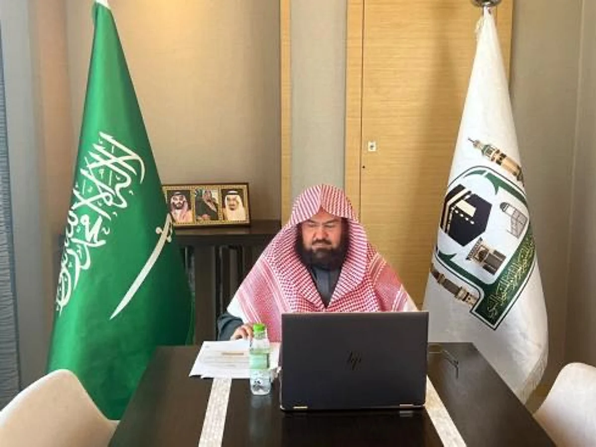 الرئيس العام لشؤون المسجد الحرام والمسجد النبوي عبدالرحمن بن عبدالعزيز السديس