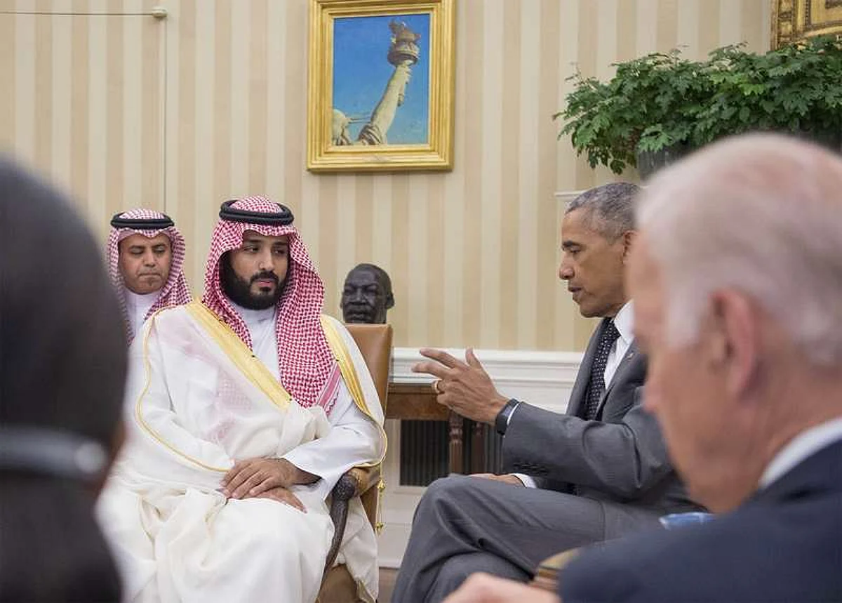 "ابن جعيثن" مشيداً بزيارة ولي ولي العهد لأمريكا: "أذهل من الساسة بفكره سلاطين"