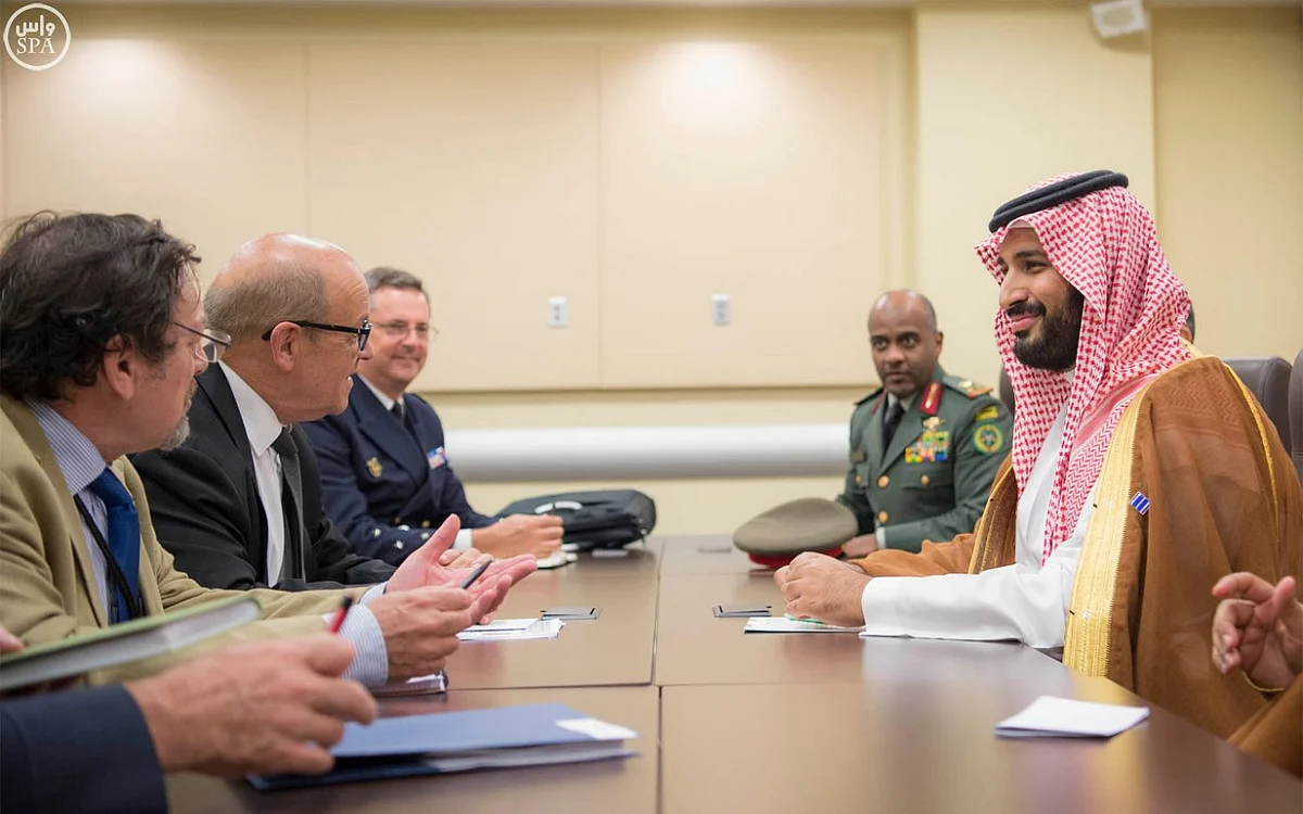 ولي ولي العهد يلتقي وزراء دفاع بريطانيا وأمريكا وفرنسا