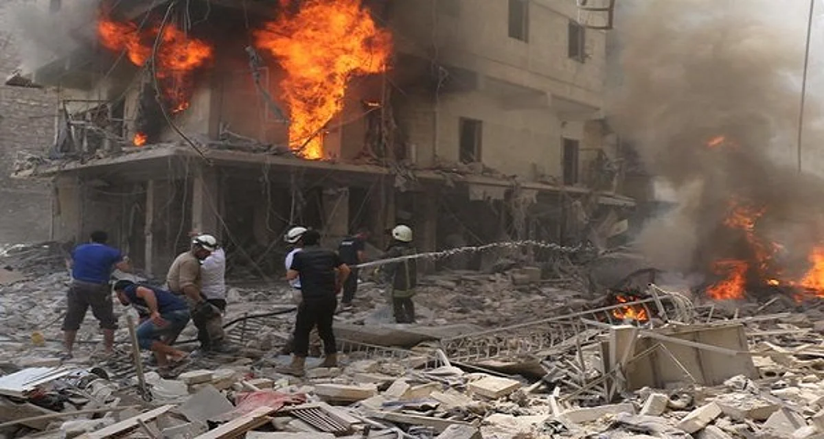 مقتل 6 من عائلة واحدة في قصف للقوات السورية على حلب