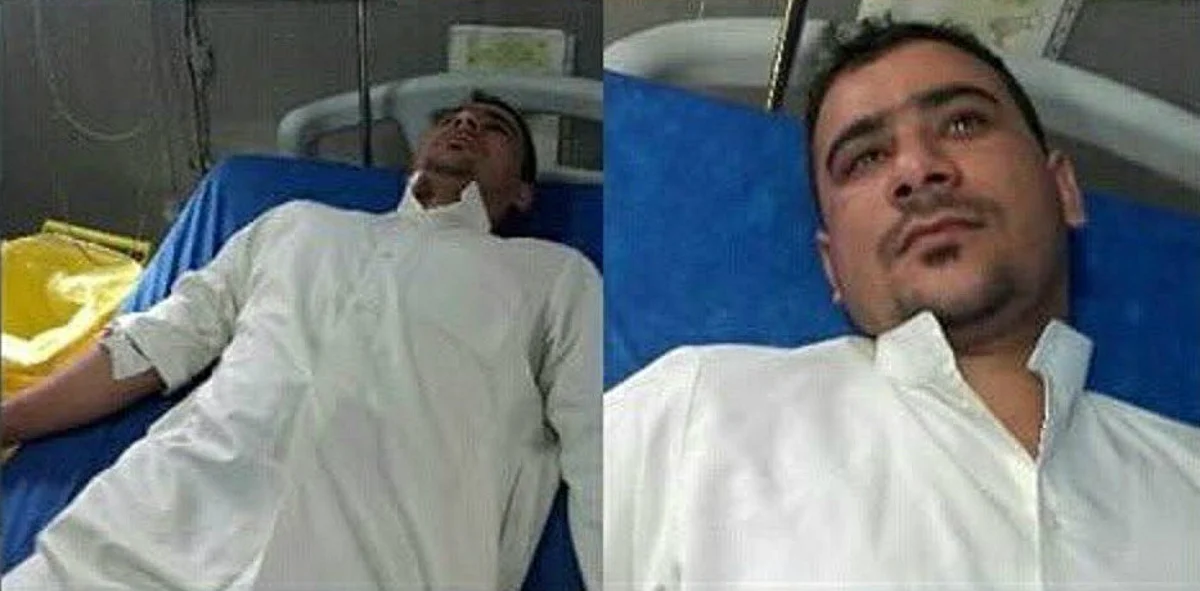 نقل الشاعر الأحوازي "الناصري" للمستشفى بعد تعذيبه على يد مخابرات الملالي