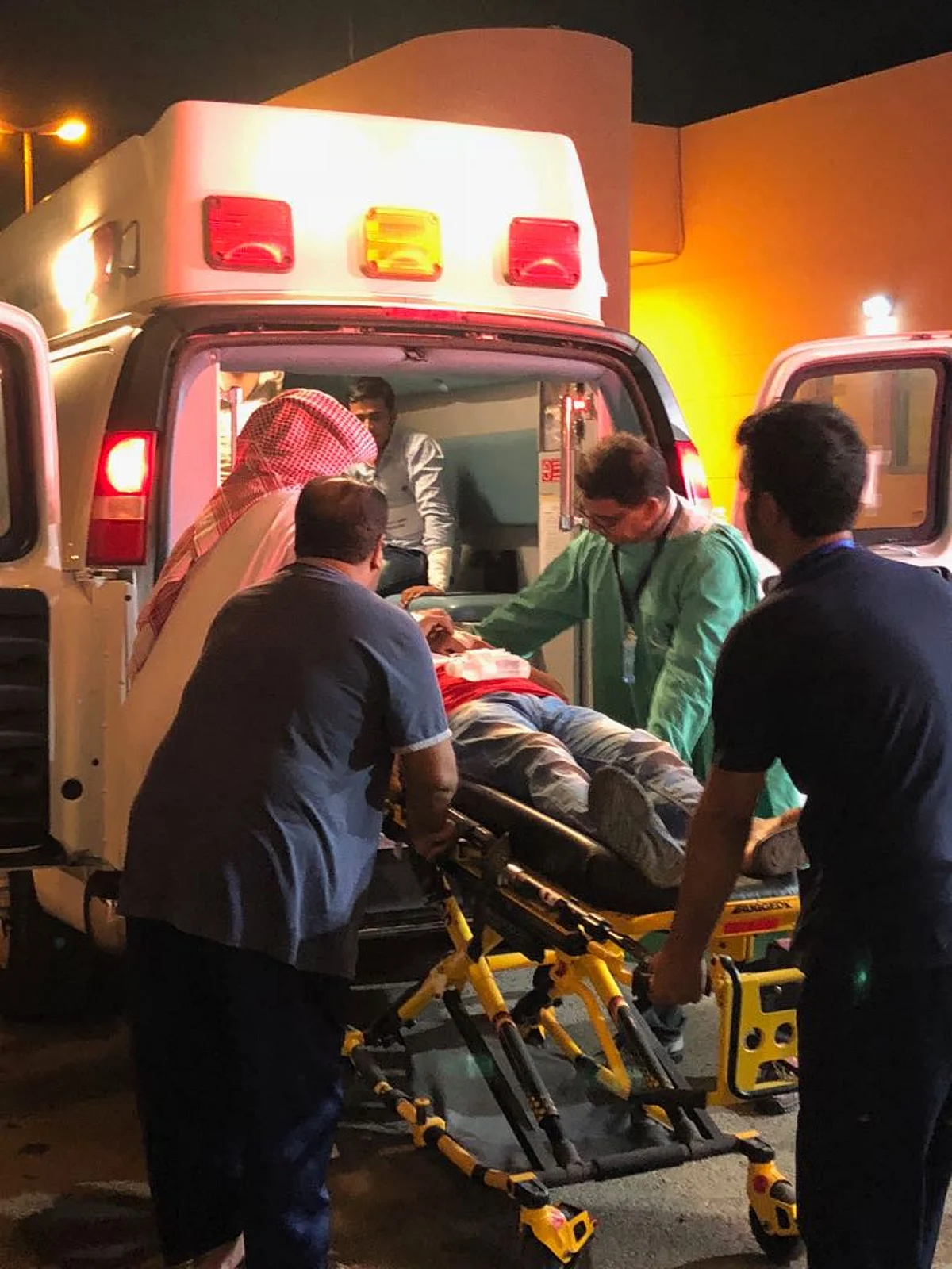 مستشفى رويضة العرض ينفذ فرضية طوارئ للتعامل مع الحوادث