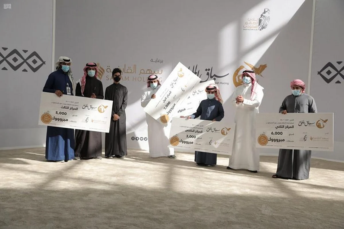 بالصور.. نادي الصقور السعودي يواصل منافسات سباق الملواح في أسبوعه الثالث