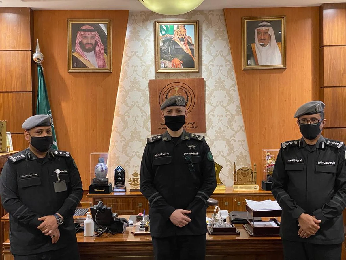ترقية "الحربي" لرتبة "مقدم" في 911 بمنطقة مكة المكرمة