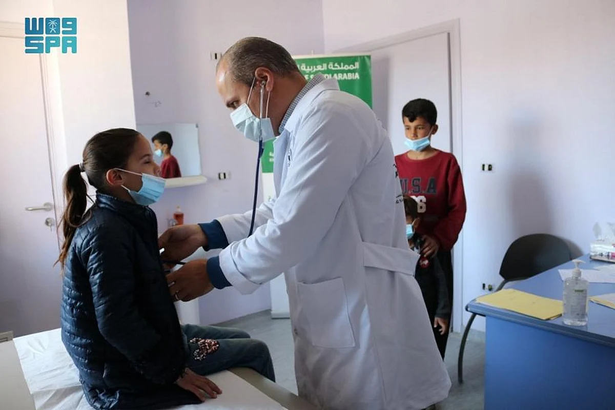 فريق "إغاثي" الملك يتفقد مركز عرسال للرعاية الصحية الأولية بلبنان