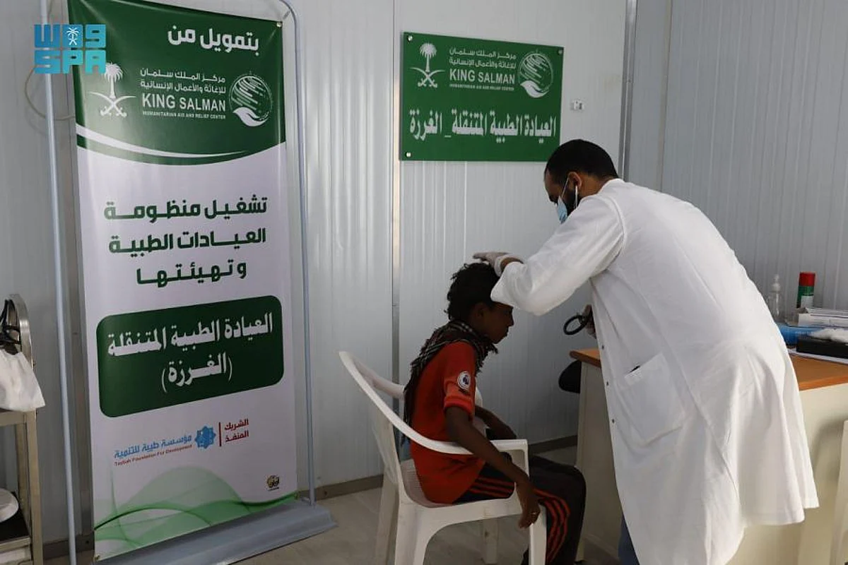 عيادات "إغاثي" الملك تقدم خدماتها العلاجية لـ 312 مستفيدًا في حرض