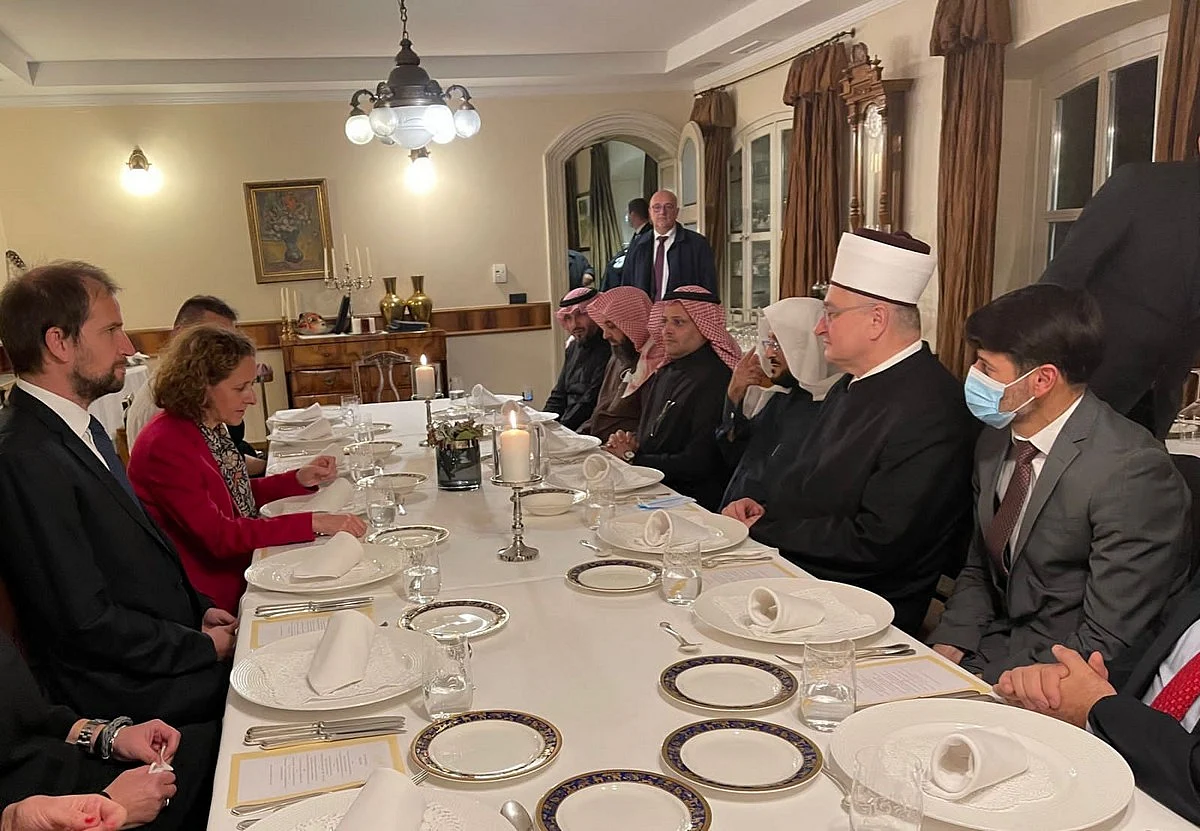 بالصور .. رئاسة الوزراء بجمهورية كرواتيا تحتفي بوزير الشؤون الإسلامية