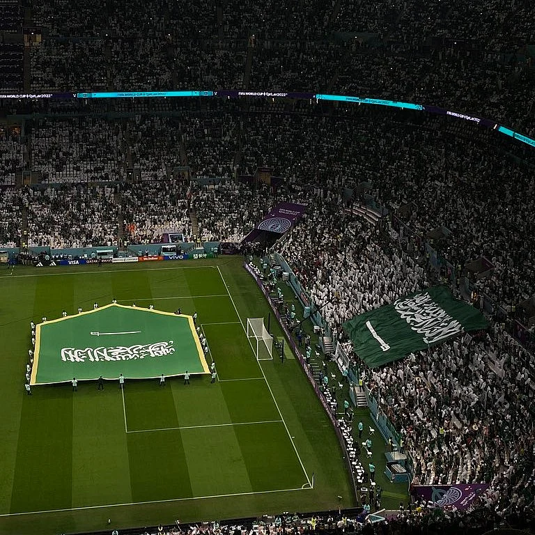 السعوديون يتصدَّرون قائمة أكثر المشجعين sabq/2022-12/309