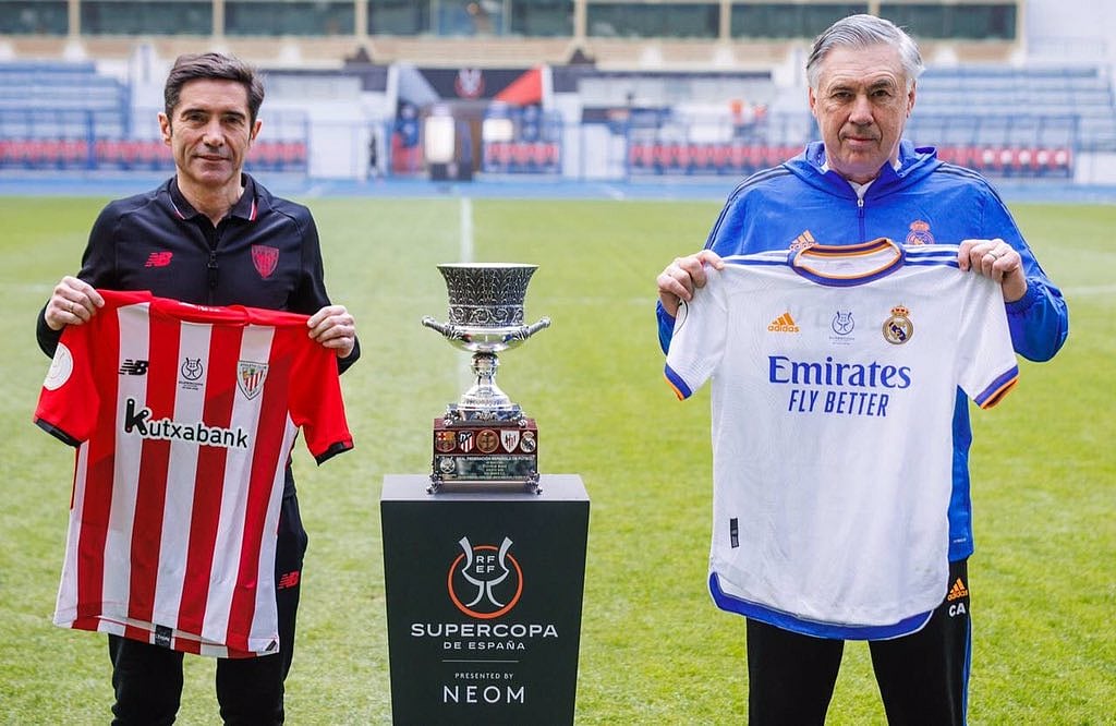 "ريال مدريد" و"أتلتيك بلباو" وجهًا لوجه في نهائي كأس السوبر الإسباني 2022