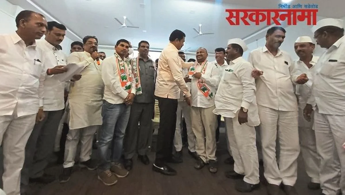 भाजपला धक्का देत काँग्रेसने सुरु केले इनकमिंग