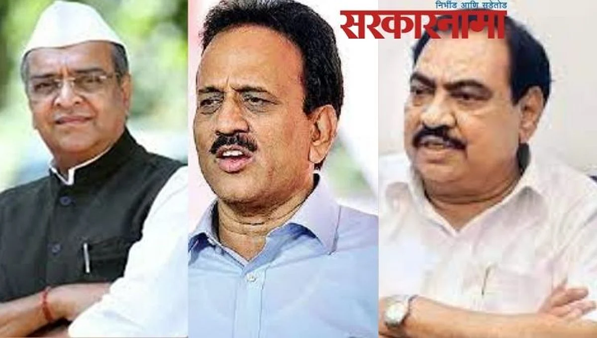 काँग्रेसने उधळले, एकनाथ खडसे- गिरीश महाजनांचे राजकीय इमले