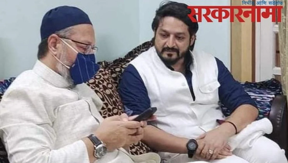 तौफिक शेख यांचा व्हिडिओ खासदार ओवेसींकडे