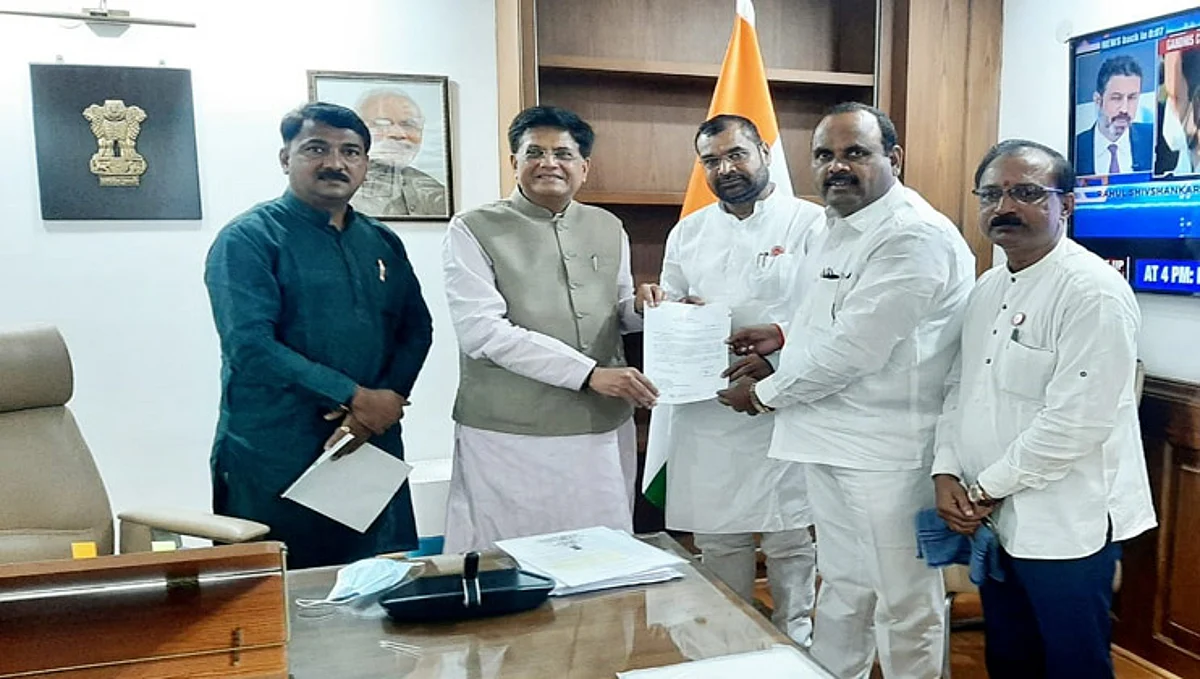 उसाची एफआरपी एकरकमीच : केंद्रीय मंत्री गोयल यांचे सदाभाऊंना आश्वासन