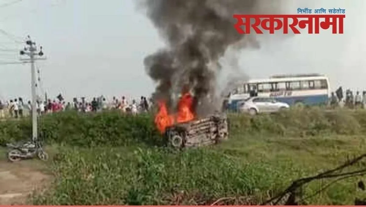 लखीमपूर खीरी प्रकरणातील साक्षीदारावर हल्ला; सुरक्षारक्षक सोबत नसल्याचे पाहुन साधला डाव