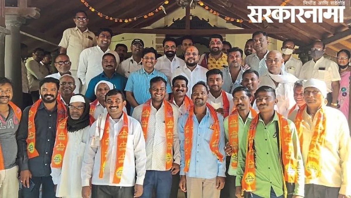भाजपला खिंडार; ग्रामपंचायतीवर फडकला शिवसेनेचा भगवा