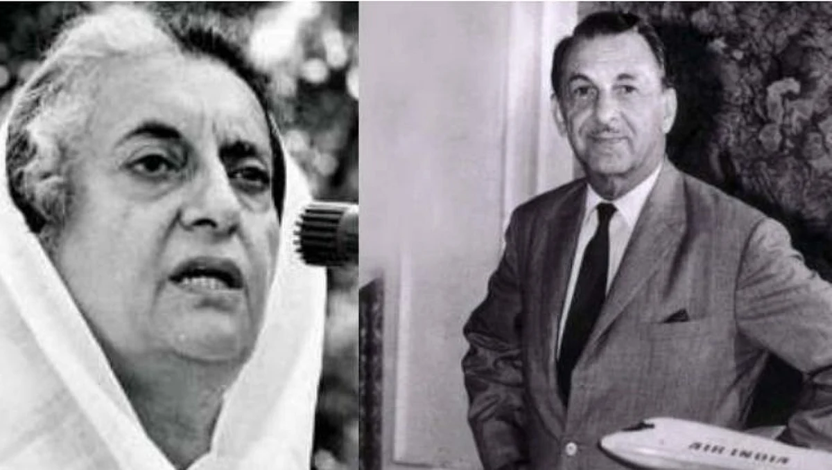 'डिअर इंदिरा..' जेआरडी टाटांचे भावूक पत्र व्हायरल