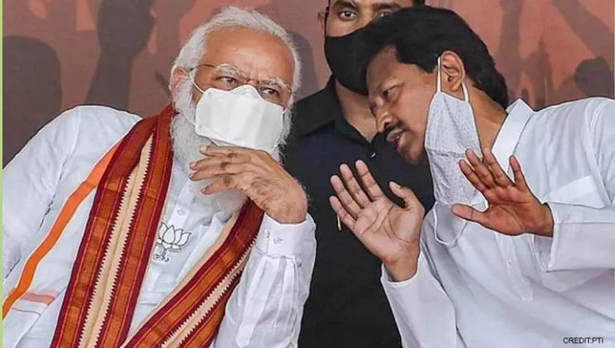 पक्ष सोडण्याच्या वाटेवर असलेल्या नेत्याला मानाचं पान दिल्यानं भाजपमध्ये नाराजी